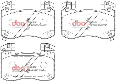 DBA DB15003XP DBA 2018+ Kia Stinger V6 Twin Turbo XP Performance Front Brake Pads