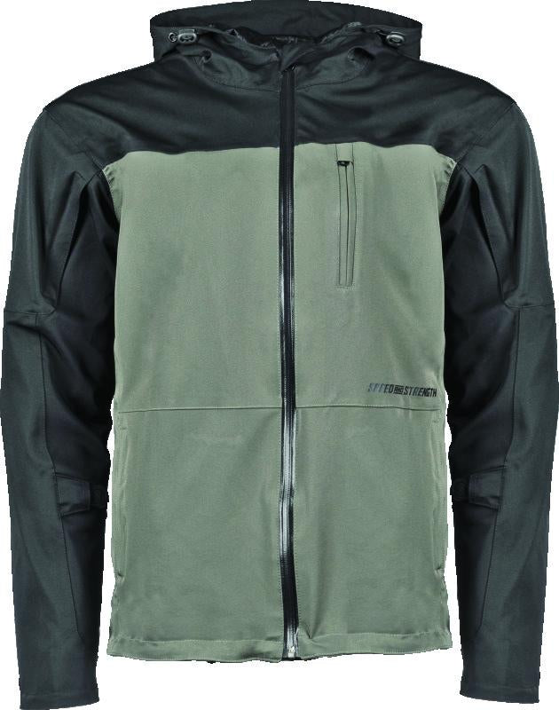 Speed and Strength 889503 Speed and Strength Fame and Fortune Jacket Black/Olive - XL - 889503
