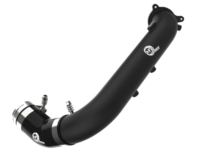 aFe 46-20488-B aFe BladeRunner Black 2-3/4in Aluminum Charge Pipe 2021 Toyota Supra GR (A90) I4-2.0L (t) B48