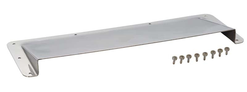 Kentrol 30507 Kentrol 78-95 Jeep CJ/Wrangler YJ Hood Vent Air Scoop - Polished Silver