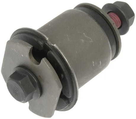 Gray cylindrical bushing with hardware for vehicle’s differential mount DB91079 Dorman