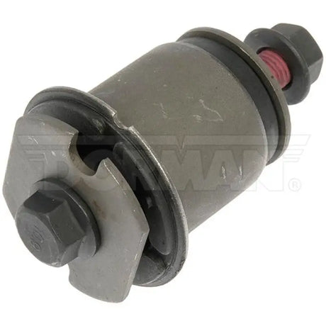 Gray cylindrical bushing with hardware for vehicle’s differential mount DB91079 Dorman