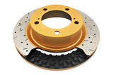 DBA 02-07 Subaru WRX STi 10 Stud Hole Rear Drilled & Slotted Street Series Rotor - Truck Automotive