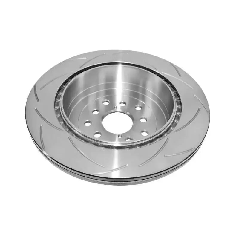 DBA 02-09 Subaru WRX / 02-07 STi 10 Stud Hole Rear Slotted Street Series Rotor 
