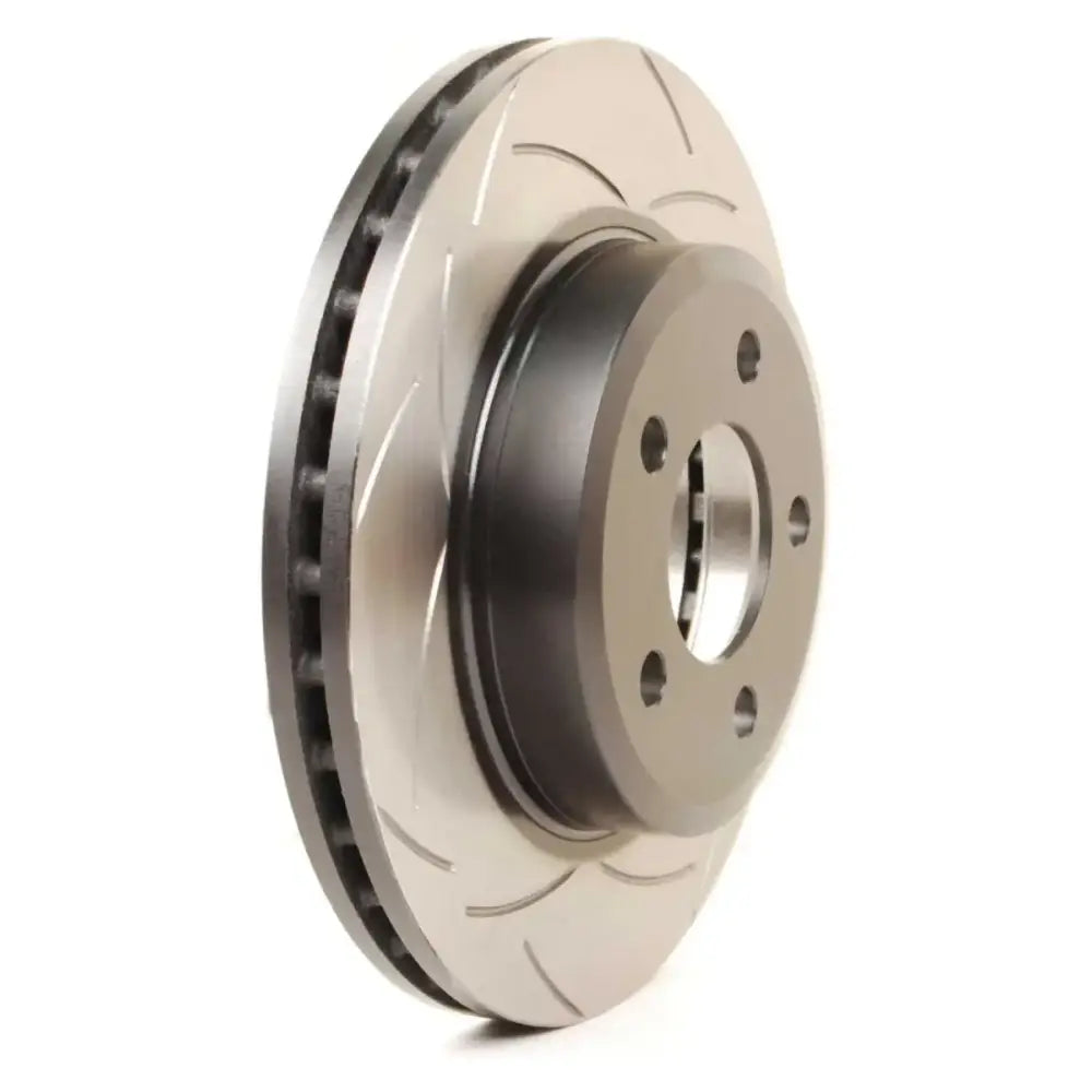 DBA 02-09 Subaru WRX / 02-07 STi 10 Stud Hole Rear Slotted Street Series Rotor 