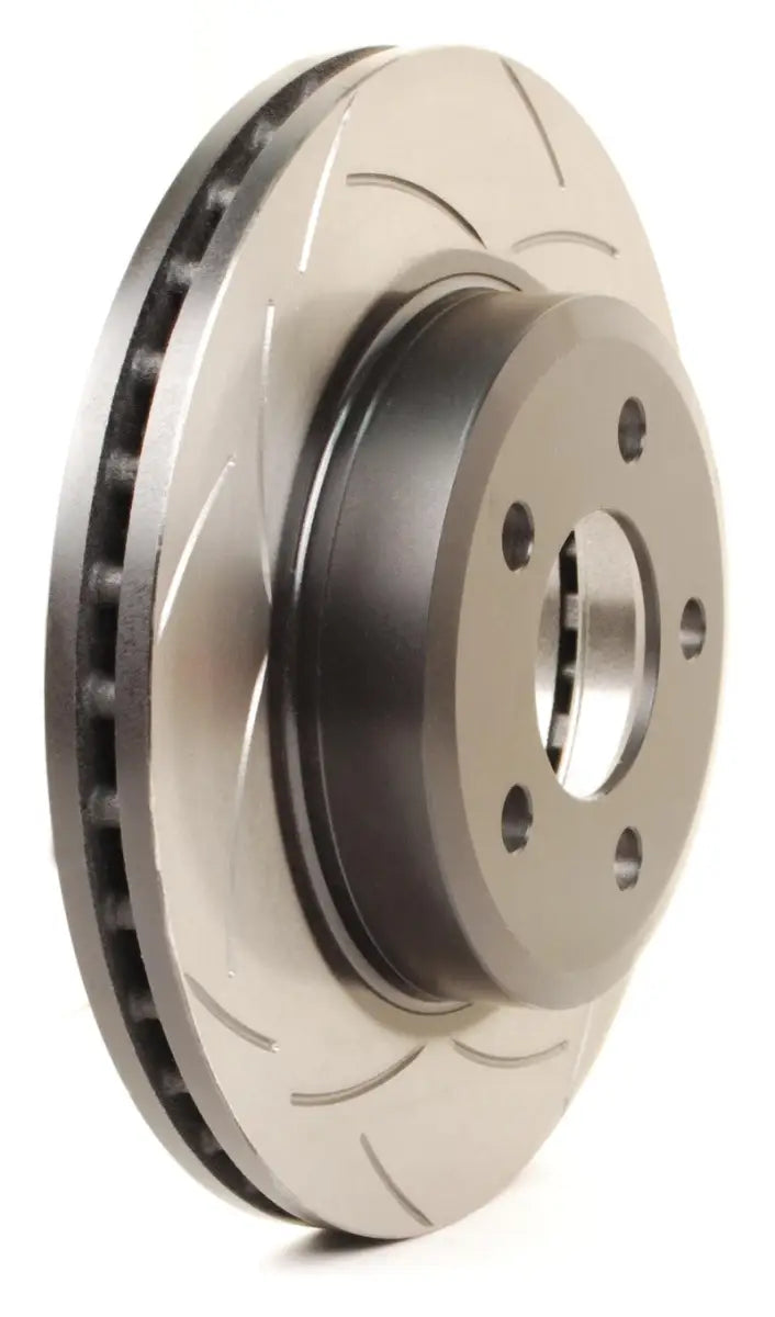 DBA 02-09 Subaru WRX STi 10 Stud Hole Front Slotted Street Series Rotor - Truck & Automotive