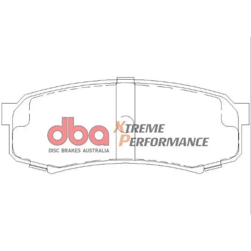 DBA 03-09 Toyota 4Runner XP650 Rear Brake Pads - DB1200XP
