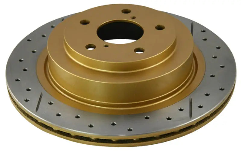 Gold DBA Street Series slotted rotor for Pontiac GTO front