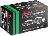 DBA Street Performance brake pads box for Subaru WRX SP500 front brake pads