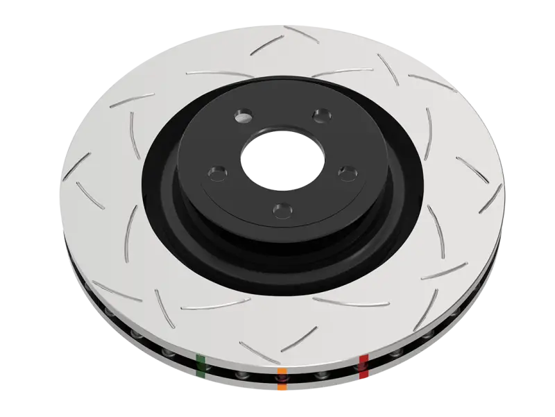 Vented drilled slotted Subaru Forester 4000 Series Rotor with black hat for RV parts & accessories