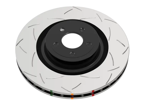 Vented drilled slotted Subaru Forester 4000 Series Rotor with black hat for RV parts & accessories