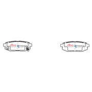 DBA DB1789SS DBA 13-23 Subaru BRZ (w/o Brembo Brakes) Rear Street Series Brake Pads