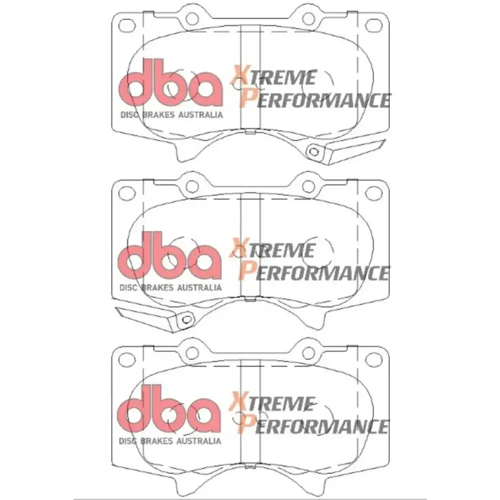 DBA 2015 Toyota Tacoma XP650 Front Brake Pads - DB1482XP