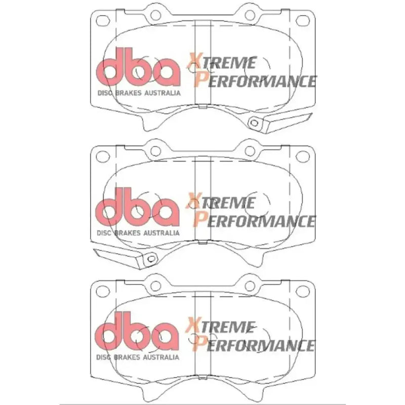 DBA 2015 Toyota Tacoma XP650 Front Brake Pads - DB1482XP