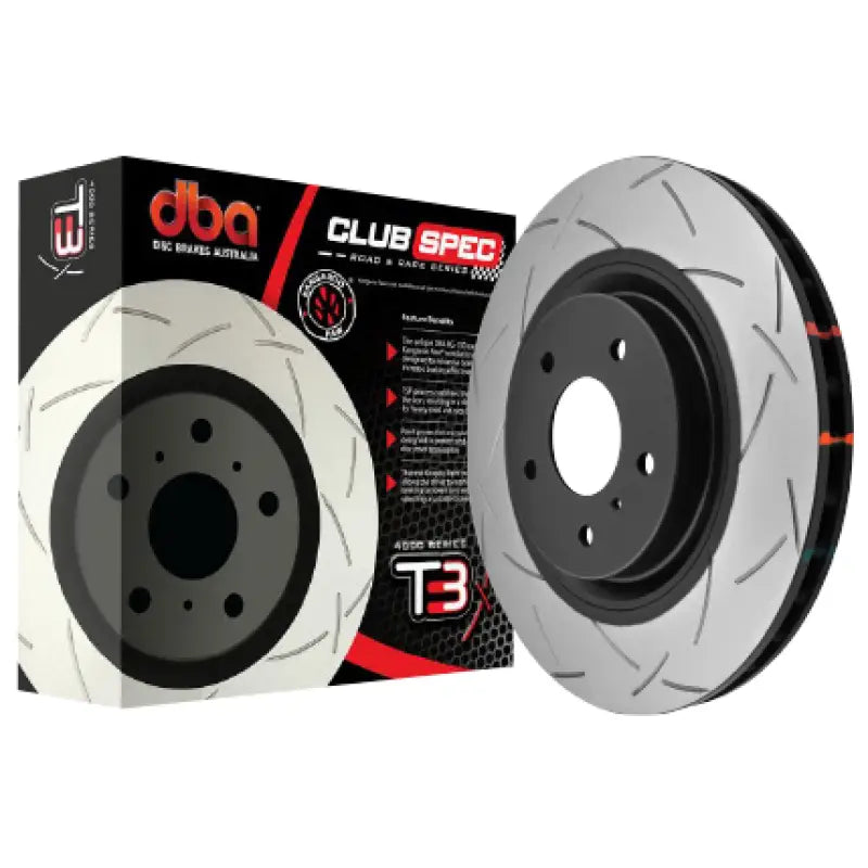 DBA 2020+ Chevrolet Corvette C8 J55 Z51 Front Slotted 4000 Series Rotor - 43928S