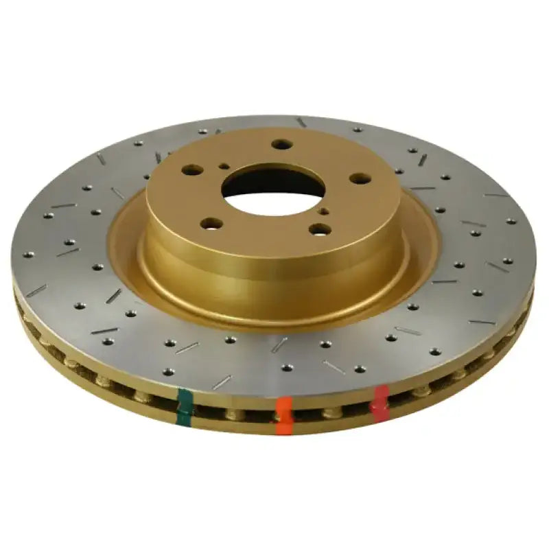DBA 7/90-96 Turbo/6/89-96 Non-Turbo 300ZX Rear Drilled & Slotted 4000 Series Rotor - Truck Automotive