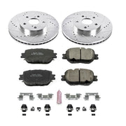 PowerStop K6990 Power Stop 14-15 Lexus IS250 Front Z23 Evolution Sport Brake Kit
