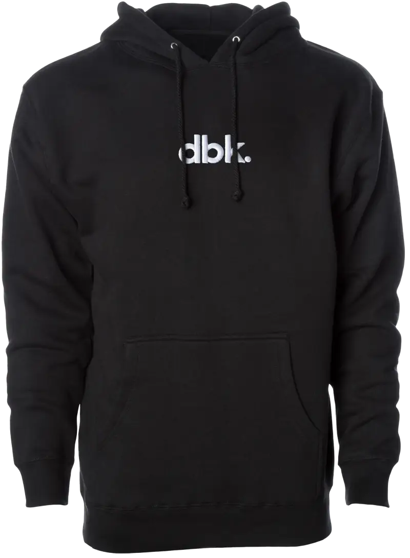 Dbk Basics Hoodie Black Lg - DBK