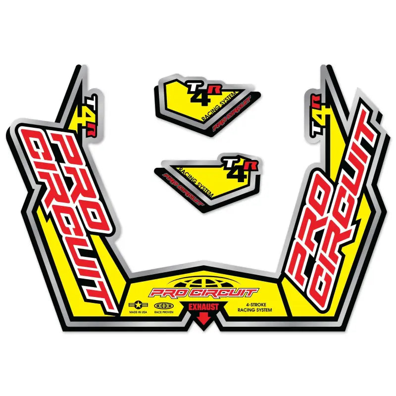 DC09T4GPR T4 Gpr Sticker Kit Replacement Muffler Stickers