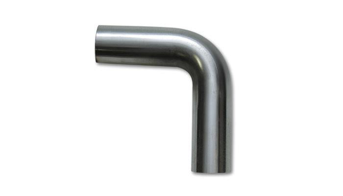 Vibrant 13045 Vibrant 5in O.D. T304 SS 90 deg Mandrel Bend 6in x 6in leg lengths (7.5in Centerline Radius)