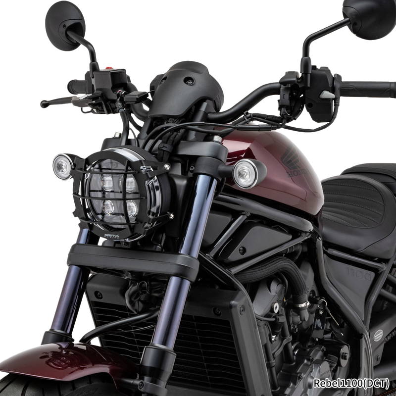 Zeta Headlight Guard Illumination ZE52-4130 - Black