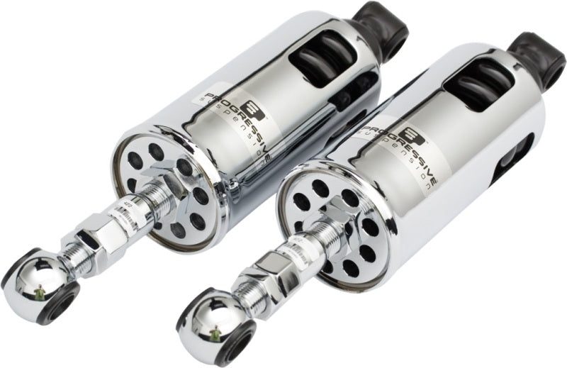 Progressive 422-4037C Progressive 00-17 Harley Softail 422 Series Shocks - Chrome