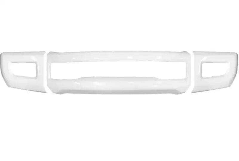 Gloss white bumper overlay with fog light openings for DD0310 Ecoological Bumper