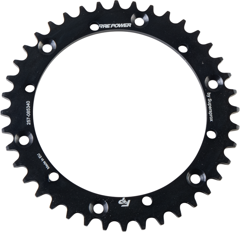 FPS-853-40-BLK Fire Power Rear Sprocket Steel 40T Blk