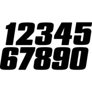 DD43W-2 #2 4" White Digits 3/Pk