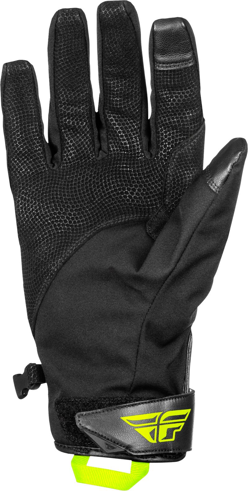 Title Long Gloves Red/Black/Hi Vis Sm