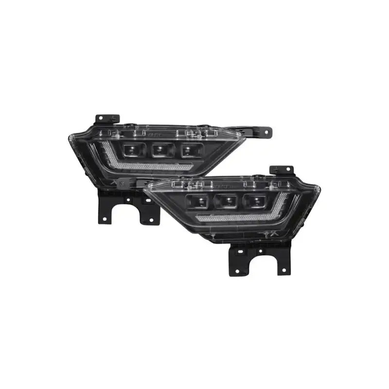 Pair of aftermarket diode dynamc elite fog lamps for Ford 2021-2023