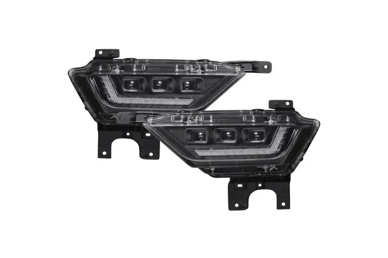 Pair of aftermarket diode dynamc elite fog lamps for Ford 2021-2023