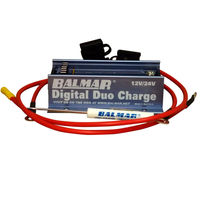 DDC-12/24 Balmar Digital Duo Charge 12/24V W/Wires - Battery Equalizer