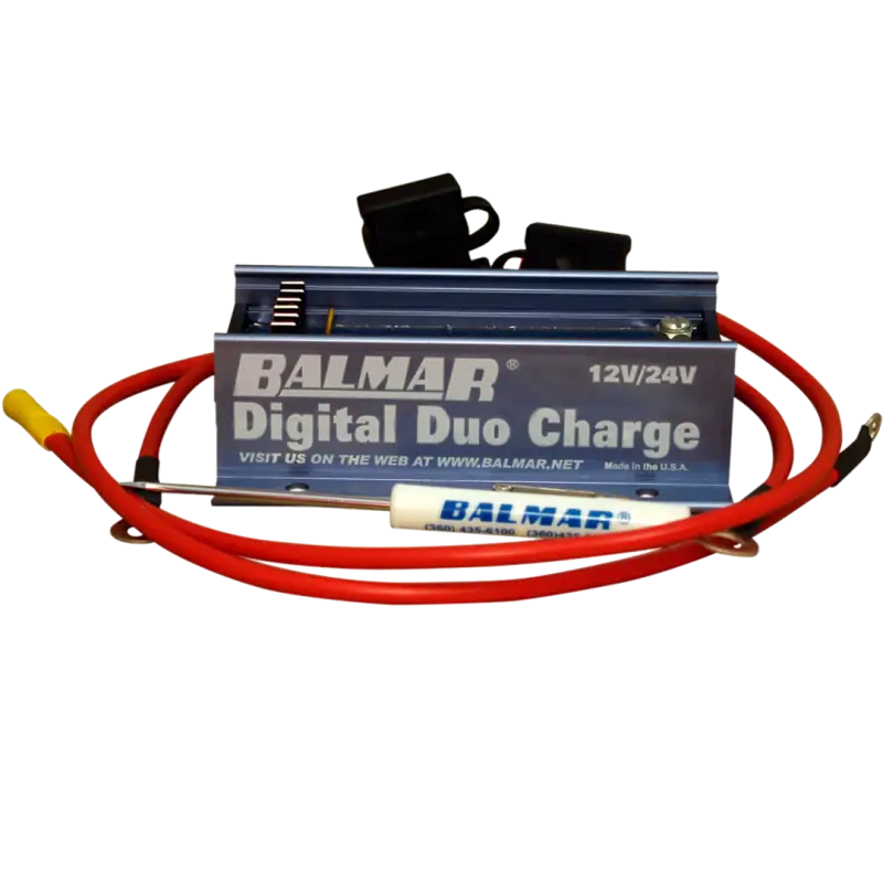 DDC-12/24 Balmar Digital Duo Charge 12/24V W/Wires - Battery Equalizer