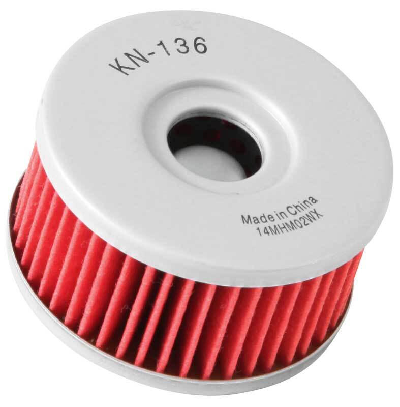 K&N Engineering KN-136 K&N Suzuki / Betamotor 2.375in OD x 1.25in H Oil Filter