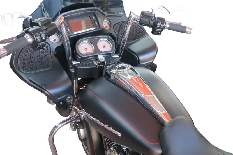 BAGGERNATION DDK-S-08-OEM-C Dresser Dash Kit 6 Gallon Tank Chrome `08 21 Flh/T