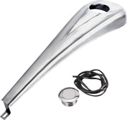 BAGGERNATION DDK-S-08-OEM-R Dresser Dash Kit 6 Gallon Tank Raw `08 21 Flh/T