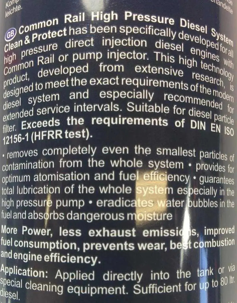 DDP Common Rail Injection System Cleaner 