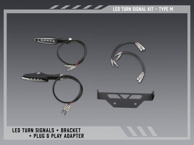 Yoshimura Fender Eliminator V2 Body 075BG-STD-M-K - FE Stnd Led Turn Sig Kit