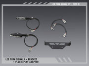Yoshimura Fender Eliminator V2 Body 075BG-STD-M-K - FE Stnd Led Turn Sig Kit