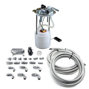 DeatschWerks 05-19 Yukon/Tahoe/Suburban DW400 Pump Module and Return SS CPE Plumbing Kit - Truck & Automotive