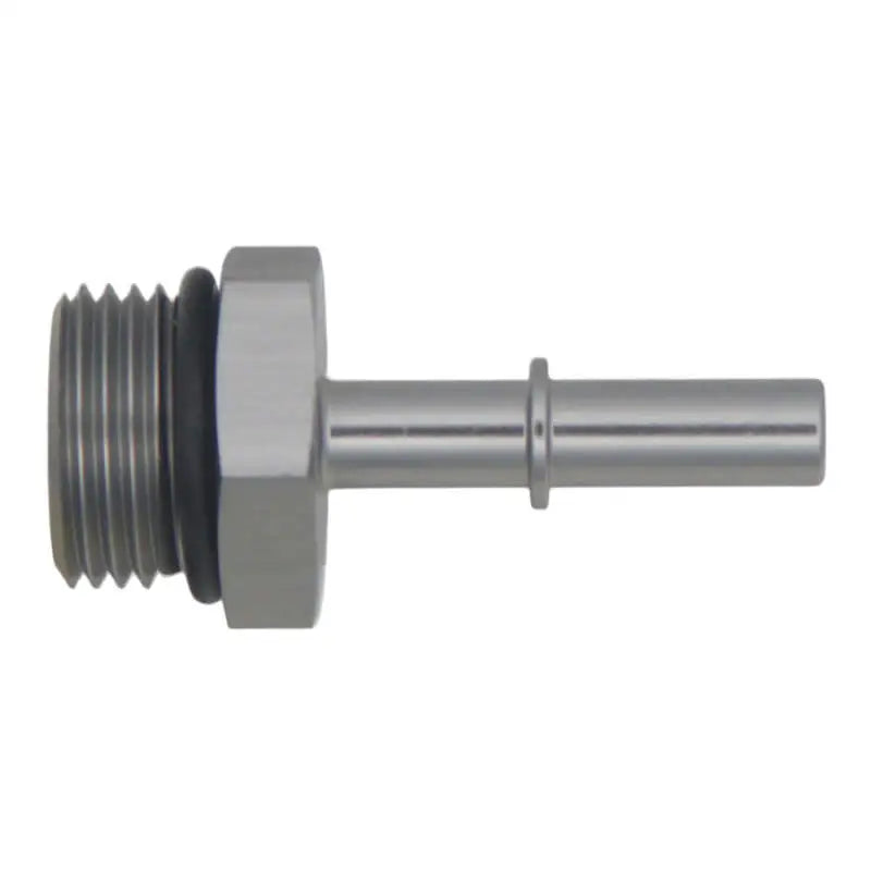 DeatschWerks 10AN ORB Male to 5/16in EFI Quick Connect Adapter - Anodized DW Titanium