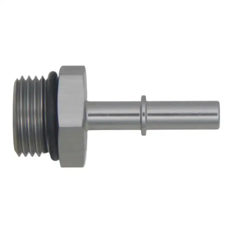 DeatschWerks 10AN ORB Male to 5/16in EFI Quick Connect Adapter - Anodized DW Titanium