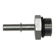 DeatschWerks 6-02-0124 DeatschWerks 10AN ORB Male to 5/16in Male EFI Quick Connect Adapter - Anodized DW Titanium