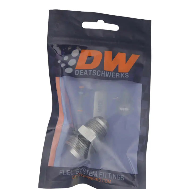 DeatschWerks 6-02-0406 DeatschWerks 10AN ORB Male To 8AN Male Flare Adapter (Incl. O-Ring)