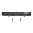 Black Polaris RZR fuel rail with two bolts for XP Turbo models