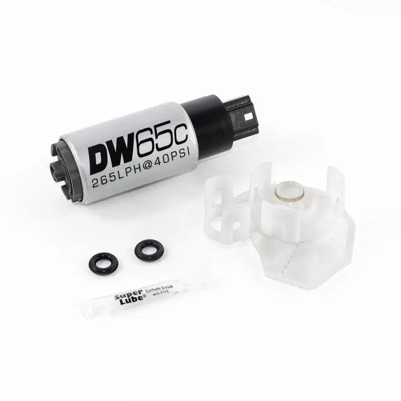 DeatschWerks 9-651-1026 DeatschWerks 265 LPH Compact In-Tank Fuel Pump w/ Set Up Kit 08-15 Mitsu EVO X, 06-13 MazdaSpeed 3/6