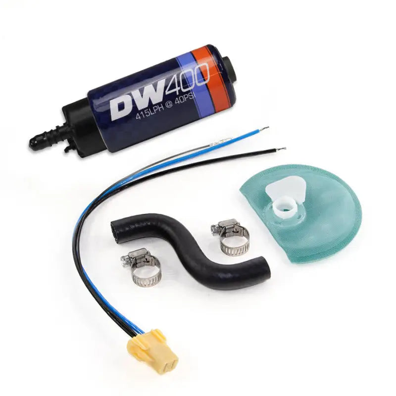 DeatschWerks 9-401-1044 DeatschWerks 415LPH DW400 In-Tank Fuel Pump w/ 9-1044 Install Kit 85-97 Ford Mustang Cobra