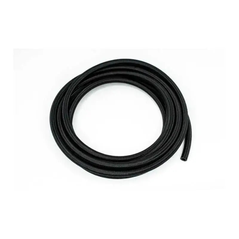 DeatschWerks DeatschWerks 6AN Black Nylon Braided CPE Hose 20 Feet