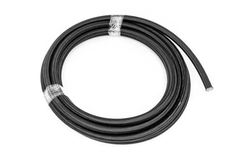 DeatschWerks DeatschWerks 6AN Black Nylon Braided PTFE Hose 20 Feet
